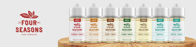 Four Seasons 60mlのニコチン入りリキッド