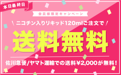 送料無料 最終日